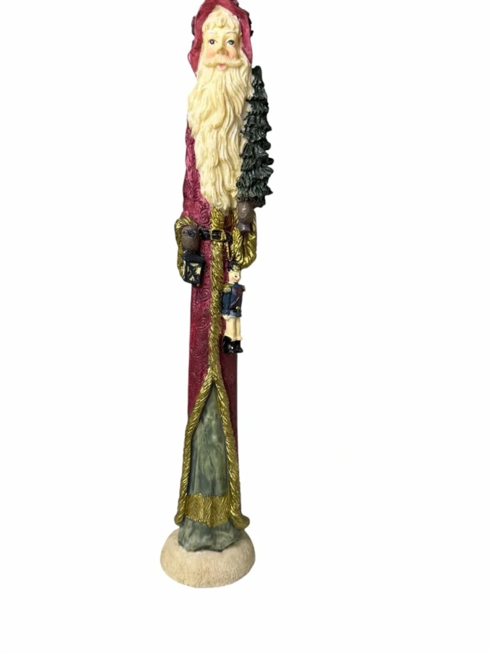 🎄 Vintage Style Santa Collectible Figurine – Windsor Collection – 12” Tall